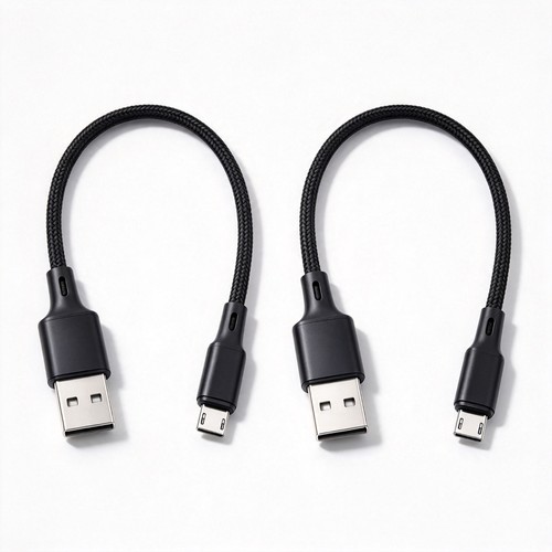 Pack braided short usb - 2-pack,