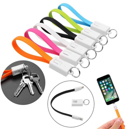 Keyring 15cm charger cable - 15cm,