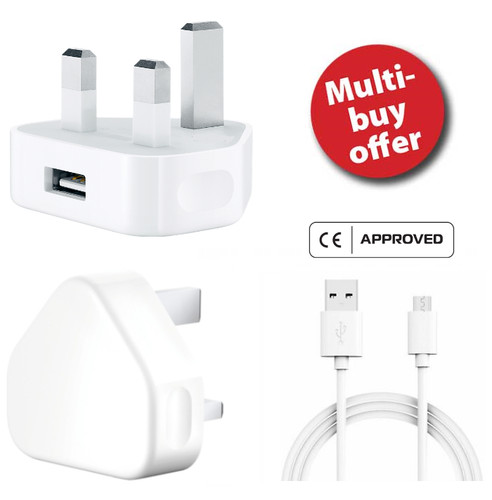 Charger plug and lead - and,